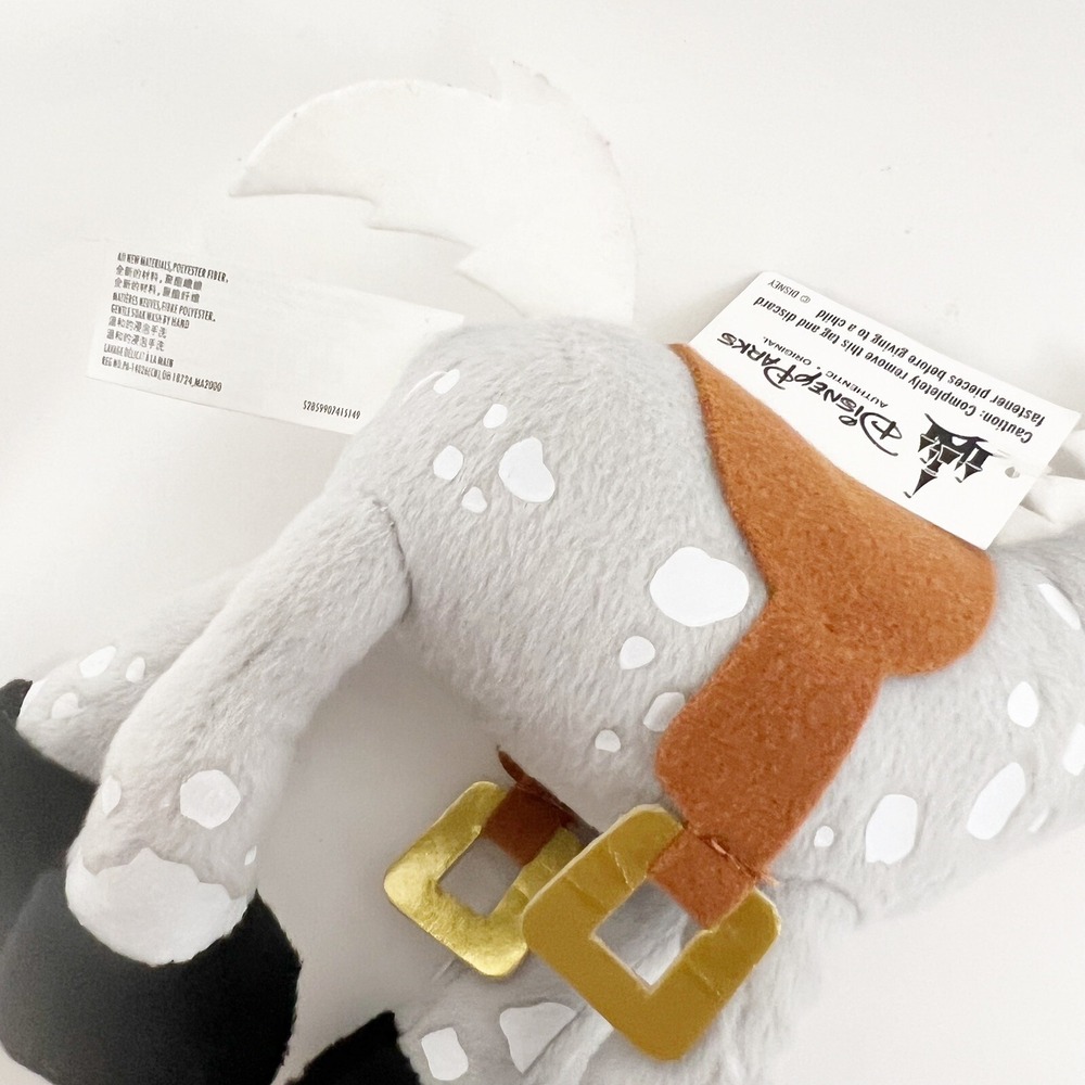 Disney Parks Bullseye Gray Horse #8 Plush Soft Toy Stuffed Animal 9" Toy Story - Picture 6 of 6